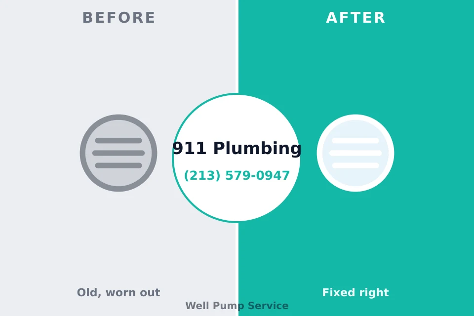 Before and after: plumbing repair Lemay, MO
